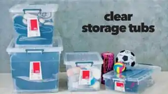 Cheap as Chips Clear Storage Tubs FA6144 offer