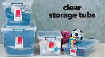 Cheap as Chips Clear Storage Tubs FA6145 offer