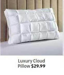 ALDI Luxury Cloud Pillow offer