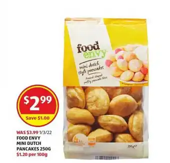 ALDI Food Envy Mini Dutch Pancakes offer