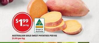 ALDI Australian Gold Sweet Potatoes offer