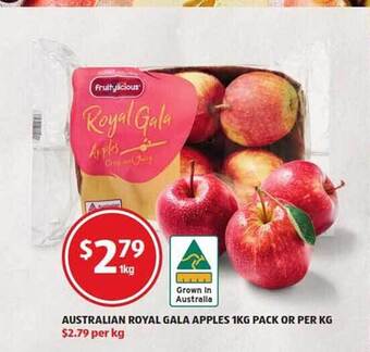 ALDI Australian Royal Gala Apples offer