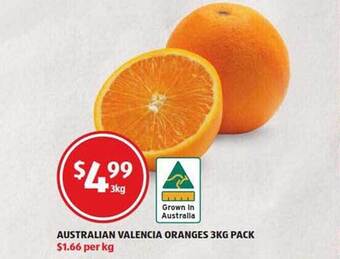 Australian Valencia Oranges