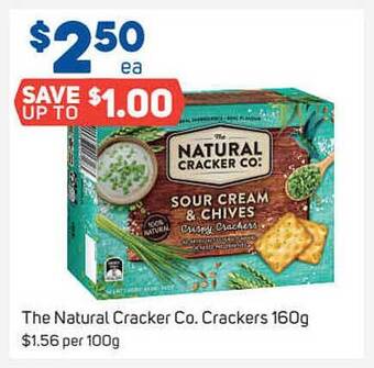 Foodland The Natural Cracker Co Crackers offer