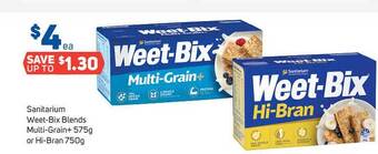 Foodland Sanitarium Weet Bix Blends offer