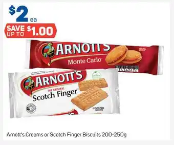 Foodland Arnotts Creams Or Scotch Finger Biscuits offer