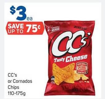 Foodland Ccs Or Cornados Chips offer