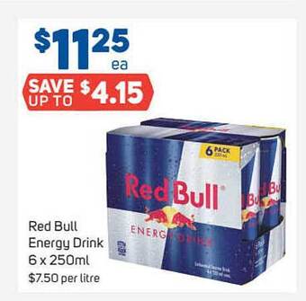 Foodland Red Bull Energy Drink offer