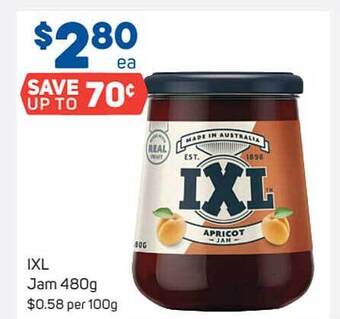 Foodland Ixl Jam offer