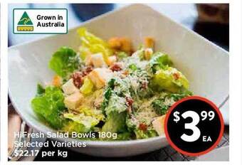 Foodworks HiFresh Salad Bowls 180g offer