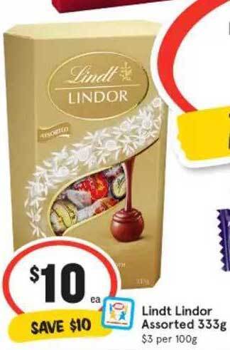IGA Lindt Lindor offer