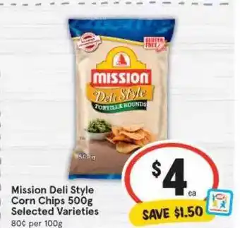 IGA Corn Chips offer