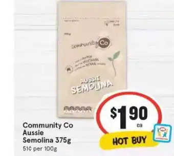IGA Aussie Semolina offer