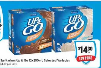 IGA Sanitarium Up & Go offer