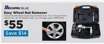 Mechpro Blue Easy Wheel Nut Remover