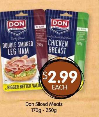 Spudshed Don Sliced Meats offer
