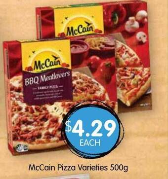 Spudshed Mccain Pizza Varieties offer