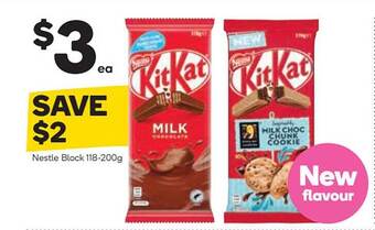 Woolworths Nestle Block 118-200g offer