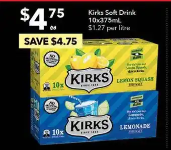 Ritchies Kirks Soft Drink offer