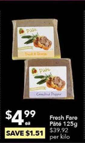 Fresh Fare Pâté