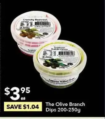 The Olive Branch Dips
