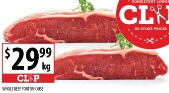 Supabarn Whole Beef Porterhouse offer