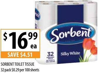 Supabarn Sorbent Toilet Tissue offer