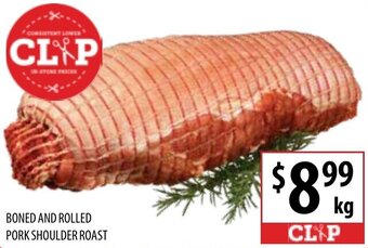 Supabarn Boned And Rolled Pork Shoulder Roast offer