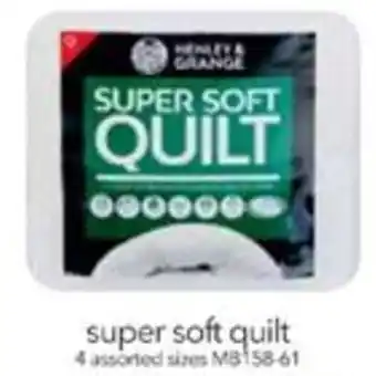 Cheap as Chips Super Soft Quilt Double MB158-61 offer