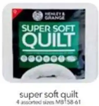 Cheap as Chips Super Soft Quilt Queen MB158-61 offer