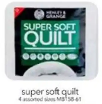 Cheap as Chips Super Soft Quilt King MB158-61 offer