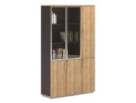 LivingStyles Dante Commercial Grade 6 Door Display Cabinet / Bookcase offer