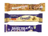 Coles Cadbury Medium Bar 30g-60g or Europe Bar 40g-45g or Toblerone Bar 50g offer
