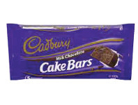 Coles Cadbury Cake Bars or Rolls 105g-130g offer