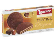 Coles Loacker Tortina Chocolate Biscuits 125g-126g offer