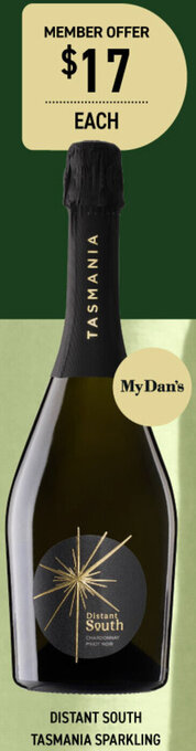 Dan Murphy's Distant South Tasmania Sparkling offer