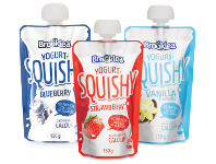 ALDI Brooklea Yogurt Squishy Super Size 150g offer