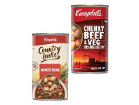Coles Campbell’s Country Ladle or Chunky Soup 495g-505g offer