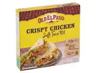Coles Old El Paso Crispy Chicken Soft Taco Kit 370g offer