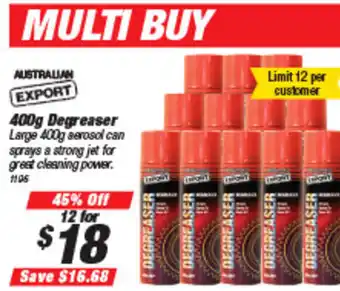 SuperCheap Auto 400g Degreaser offer