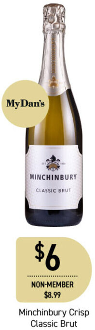 Dan Murphy's Minchinbury Crisp Classic Brut offer