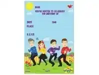 Invitations - The Wiggles 8 pk