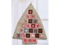 The Party People Shop Advent Calendar - Christmas Tree, Hessian offer