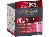 Coles L’Oréal Paris Revitalift Laser X3 Anti-Ageing Day Cream 50ml offer