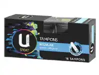 U by Kotex Sport Regular Tampons 16 Pack