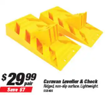 SuperCheap Auto Caravan Leveller & Chock 555405 offer