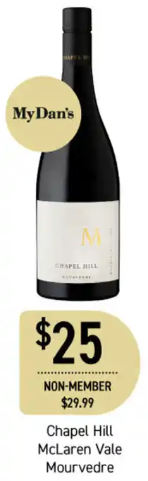 Champel Hill McLaren Vale Mourvedre