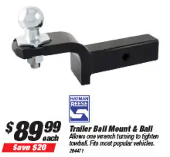 Trailer Ball Mount & Ball 284471