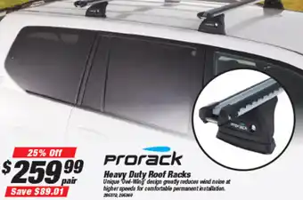 SuperCheap Auto Prorack Heavy Duty Roof Racks 295379/295350 offer
