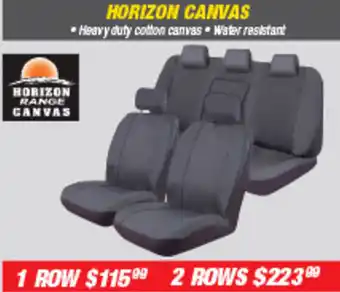 SuperCheap Auto Horizon Canvas 2 Rows offer